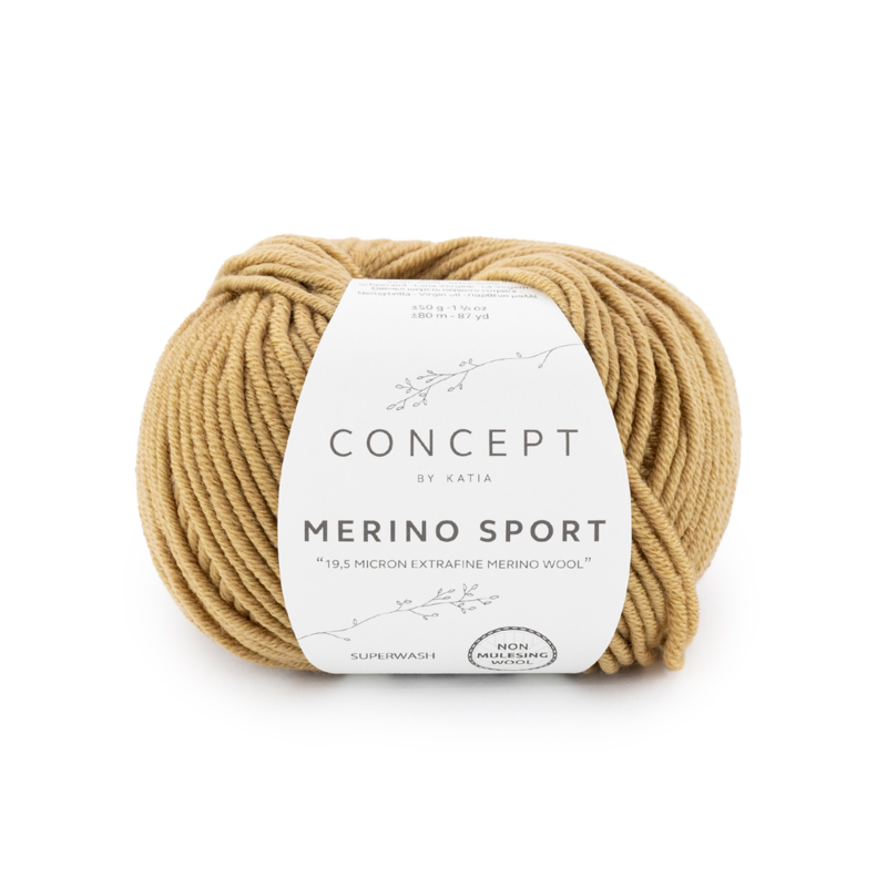 Katia Concept Merino Sport 074 Camello