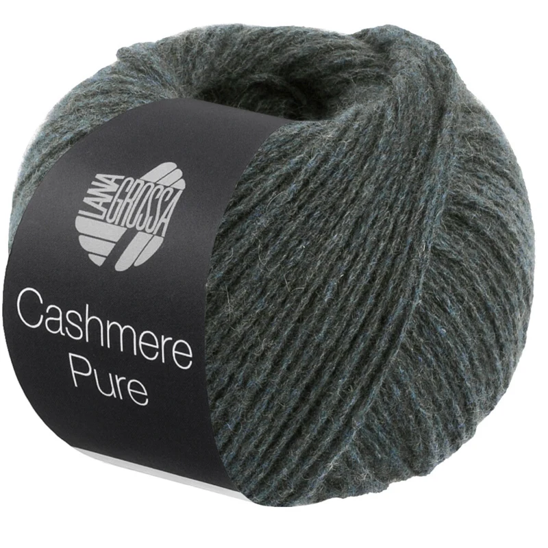 Lana Grossa Cashmere Pure 33 Azul grisáceo oscuro