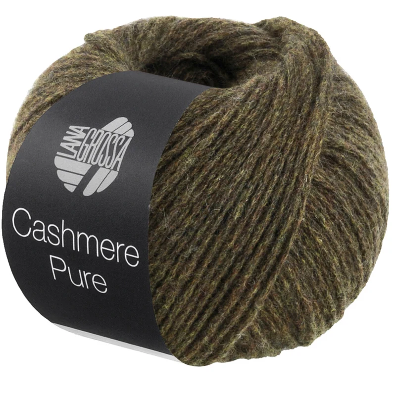 Lana Grossa Cashmere Pure 32 Oliva oscuro