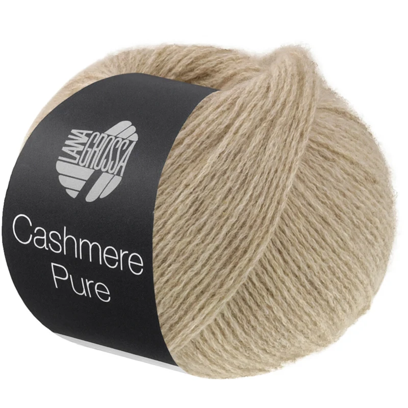 Lana Grossa Cashmere Pure 36 Beige claro
