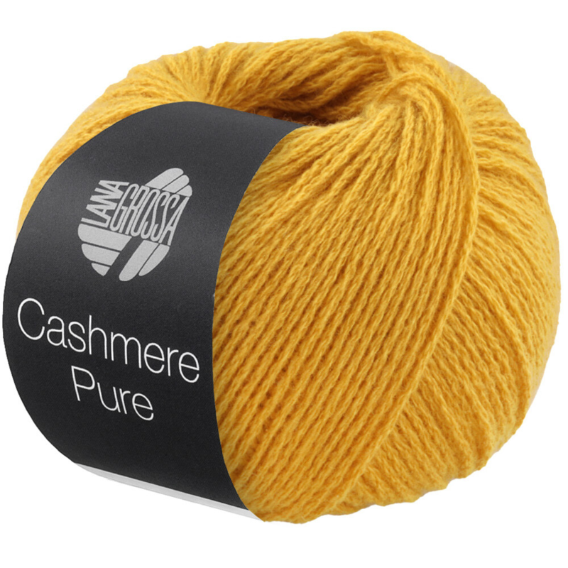 Lana Grossa Cashmere Pure 16 Amarillo azafrán