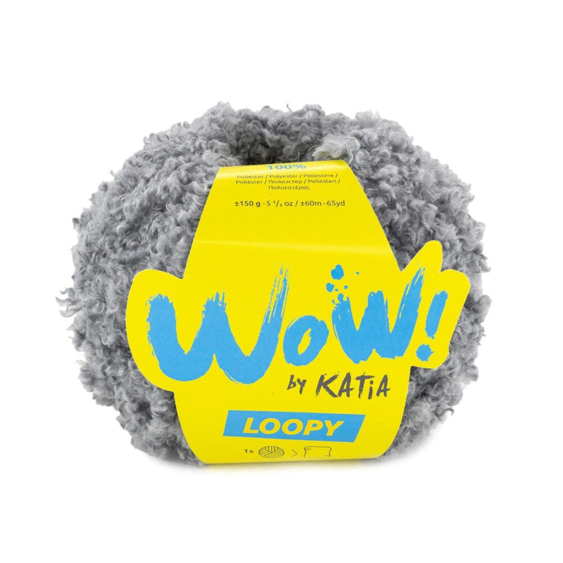 Katia Wow Loopy 154 Gris medio