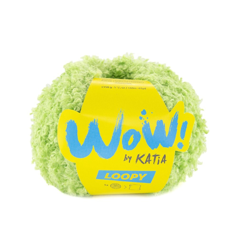 Katia Wow Loopy 156 Verde lima