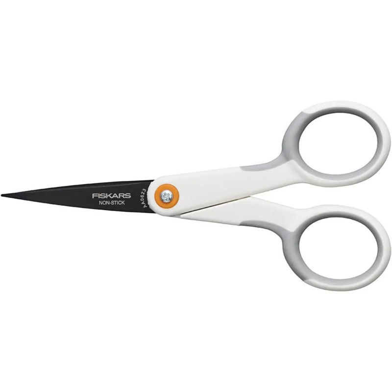 Tijera Fiskars Micro-Tip™ antiadherente (13 cm)