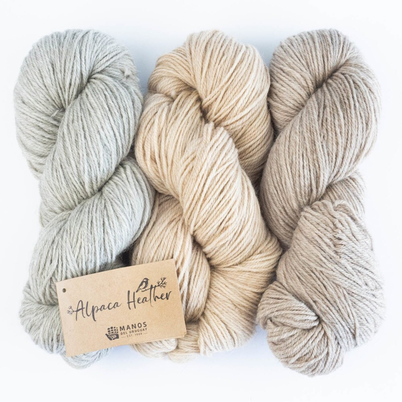 Manos del Uruguay Alpaca Heather Natural - Sin teñir