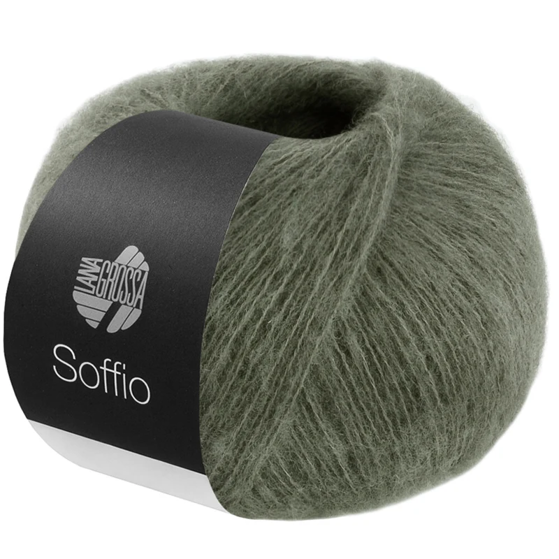 Lana Grossa Soffio 37 Verde bosque
