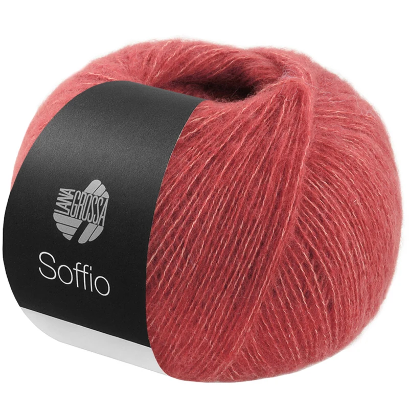 Lana Grossa Soffio 44 Rojo indio