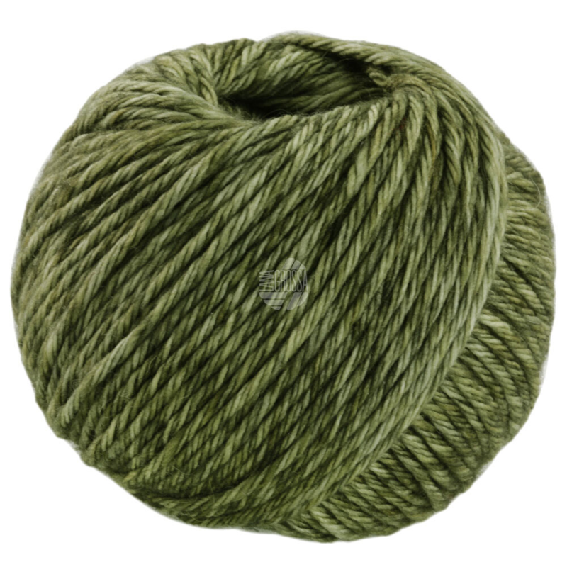 Lana Grossa Vintage Chunky 03 Verde claro/Verde musgo