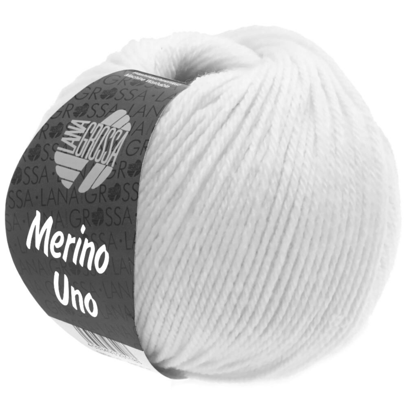 Lana Grossa Merino Uno 01 Blanco