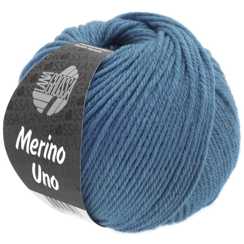 Lana Grossa Merino Uno 27 Azul Paloma