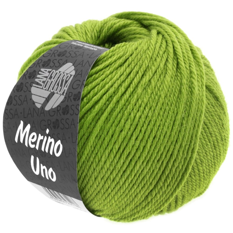 Lana Grossa Merino Uno 21 Verde Manzana