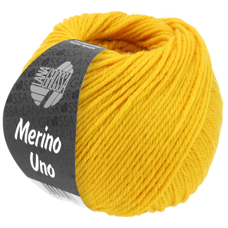 Lana Grossa Merino Uno 44 Amarillo Huevo