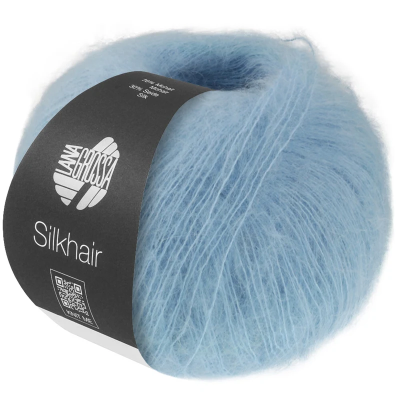 Lana Grossa Silkhair 226 Azul claro