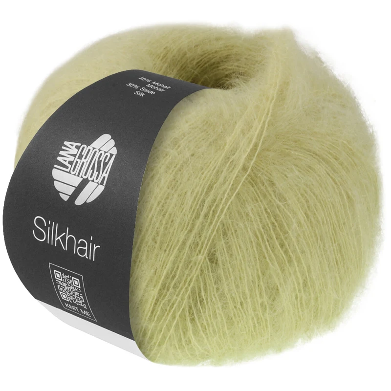 Lana Grossa Silkhair 227 Verde alto