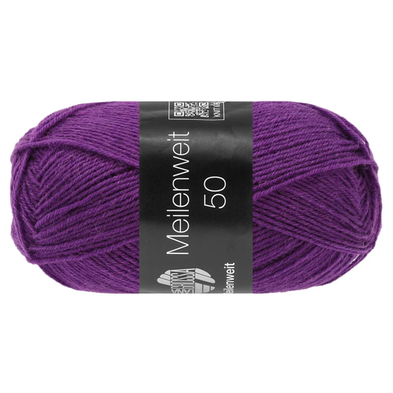 Lana Grossa Meilenweit 50 1426 Violeta oscuro