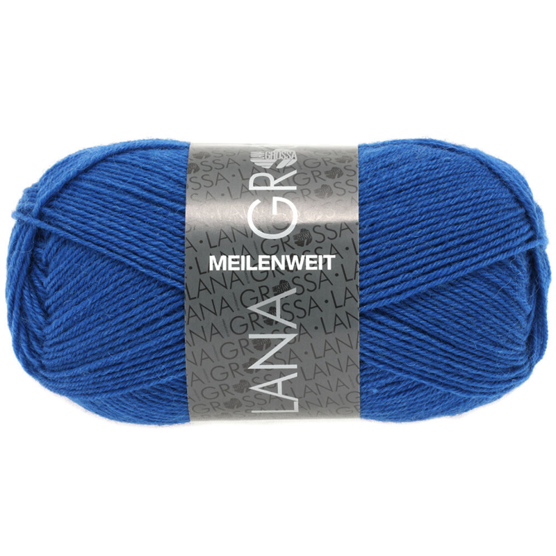 Lana Grossa Meilenweit 50 1193 Azul cobalto