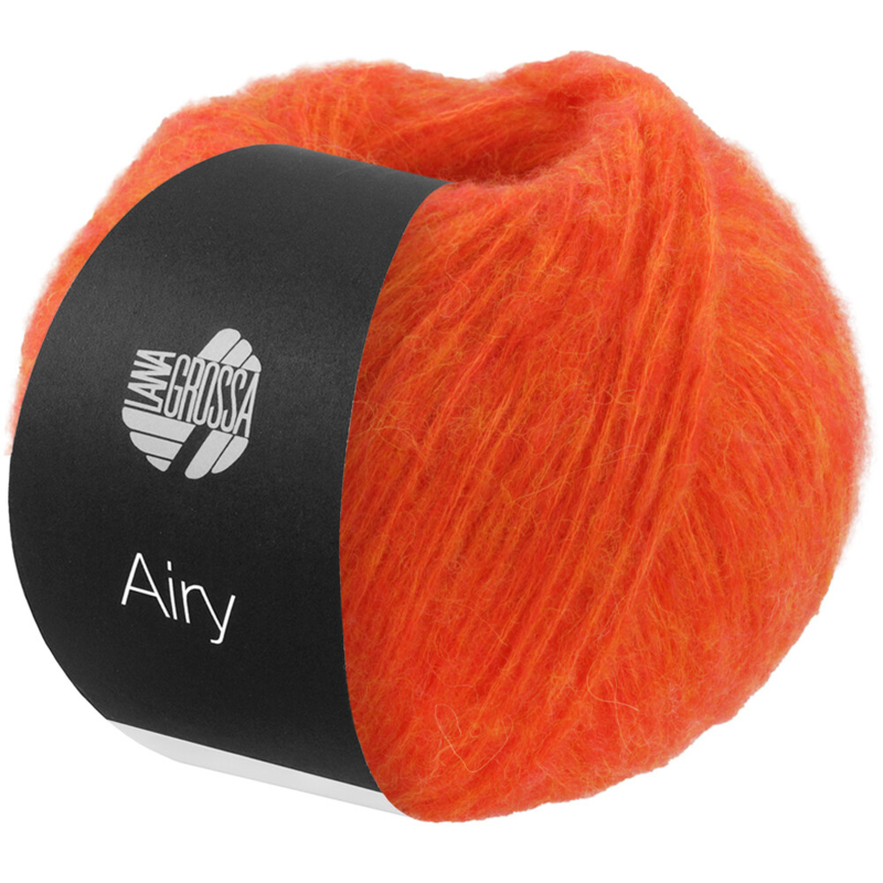 Lana Grossa Airy 17 Rojo-naranja