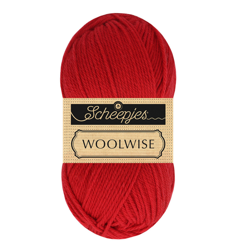 Scheepjes Woolwise 732 Rojo rubí