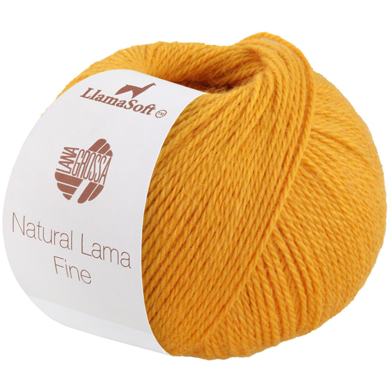 Lana Grossa Natural Lama Fine 101 Amarillo