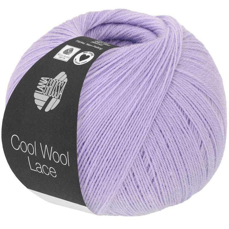 Lana Grossa Cool Wool Lace 47 Púrpura