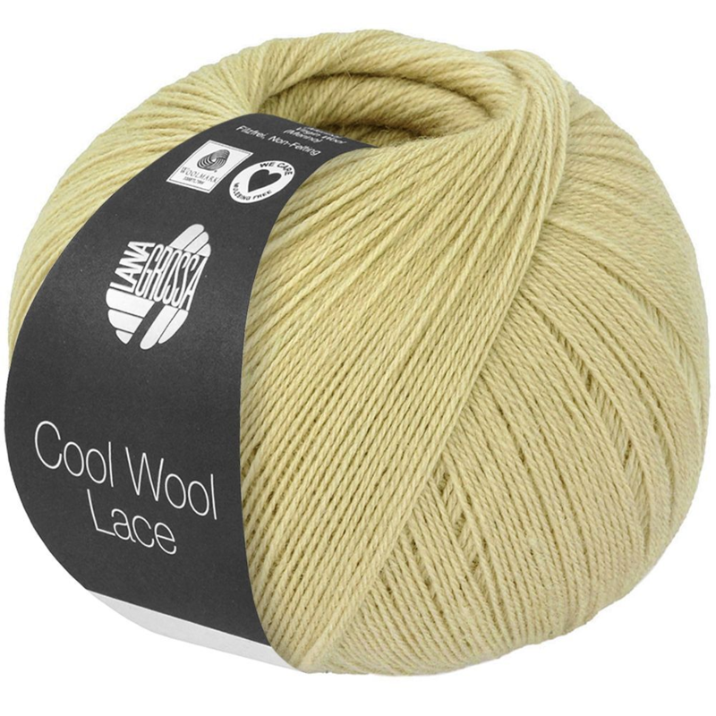 Lana Grossa Cool Wool Lace 65 Verde pastel