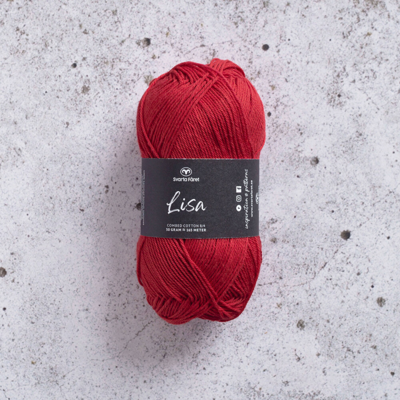 Svarta Fåret Lisa 145 Rojo navideño