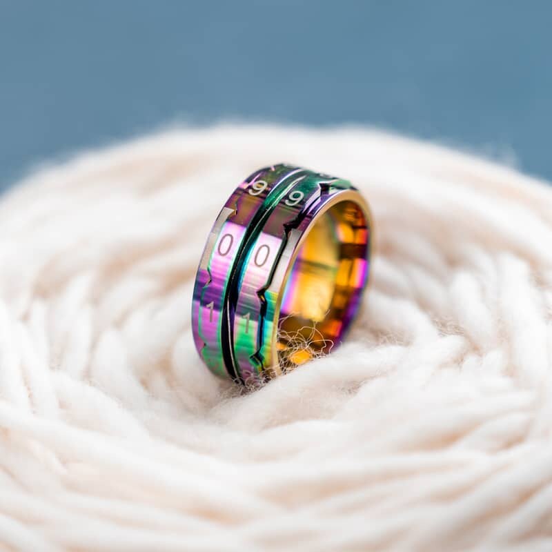 Anillo Contador de Vueltas KnitPro Arcoíris