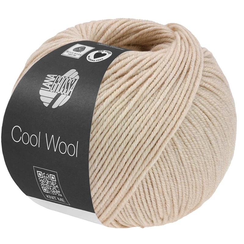 Lana Grossa Cool Wool Mélange 1507 Beige jaspeado