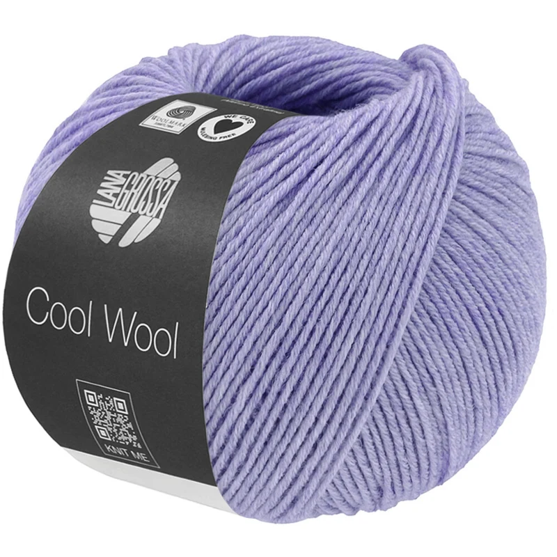 Lana Grossa Cool Wool Mélange 1498 Lila jaspeado