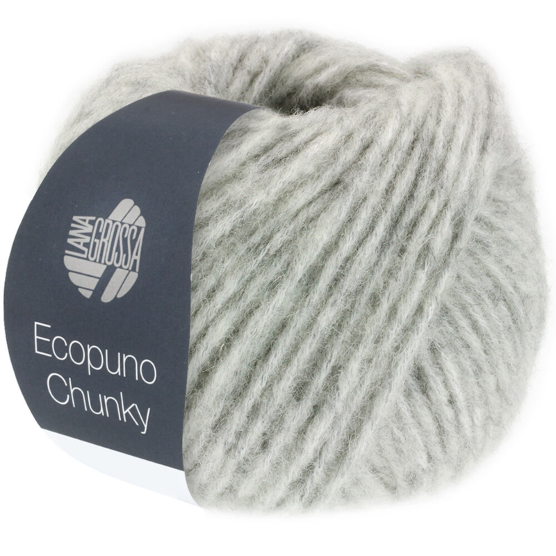 Ecopuno Chunky 124 Gris claro jaspeado