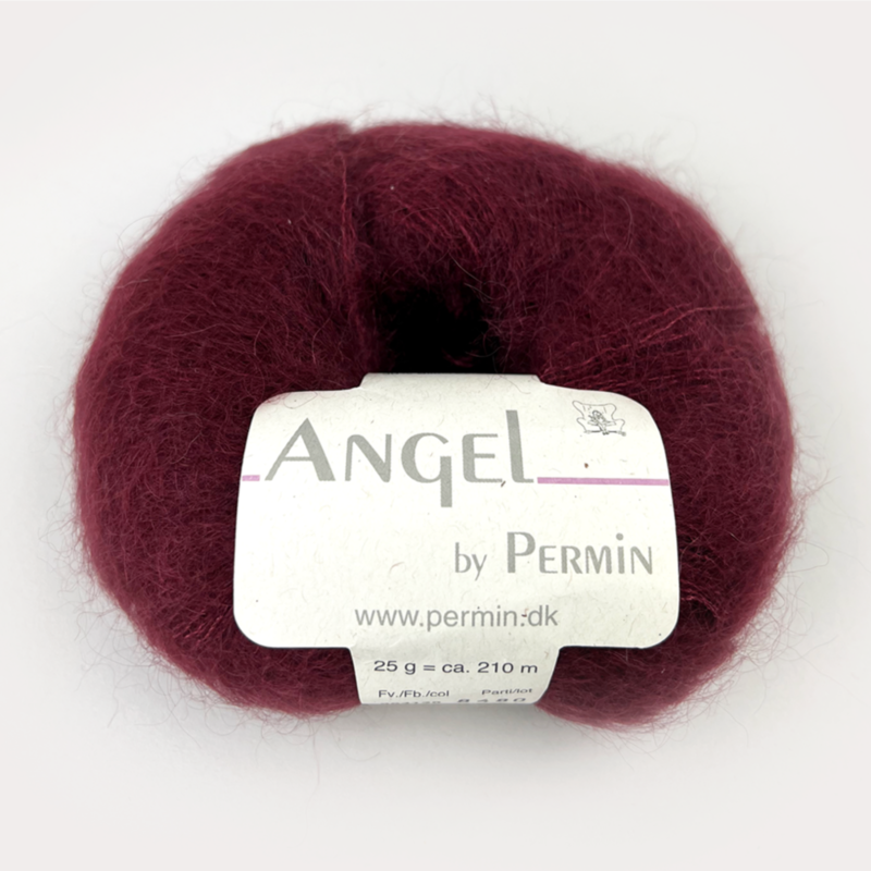 Permin Angel 028 Rojo vino