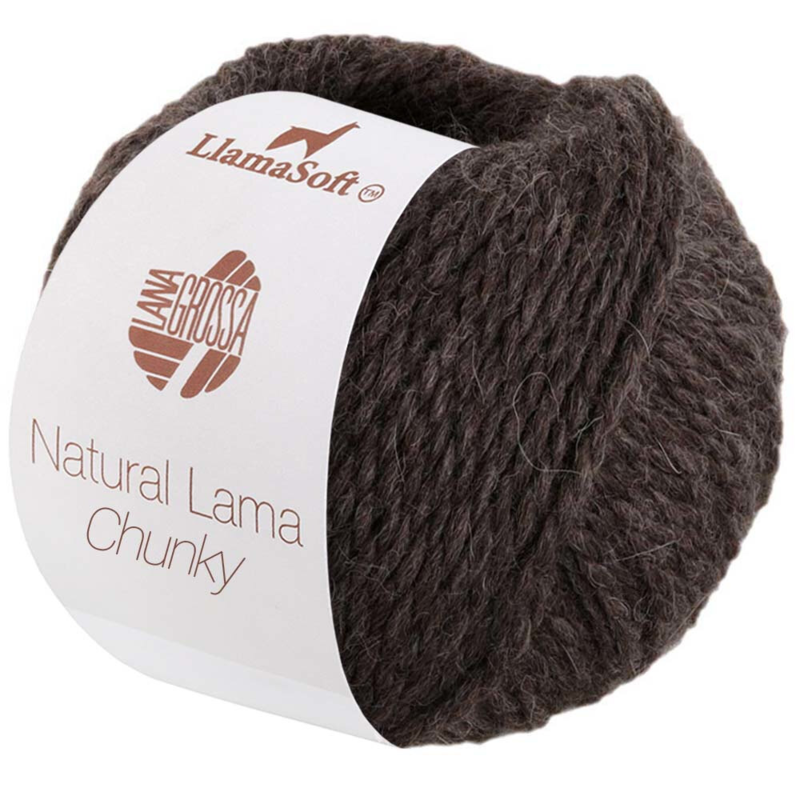 Natural Lama Chunky 15 Marrón negro