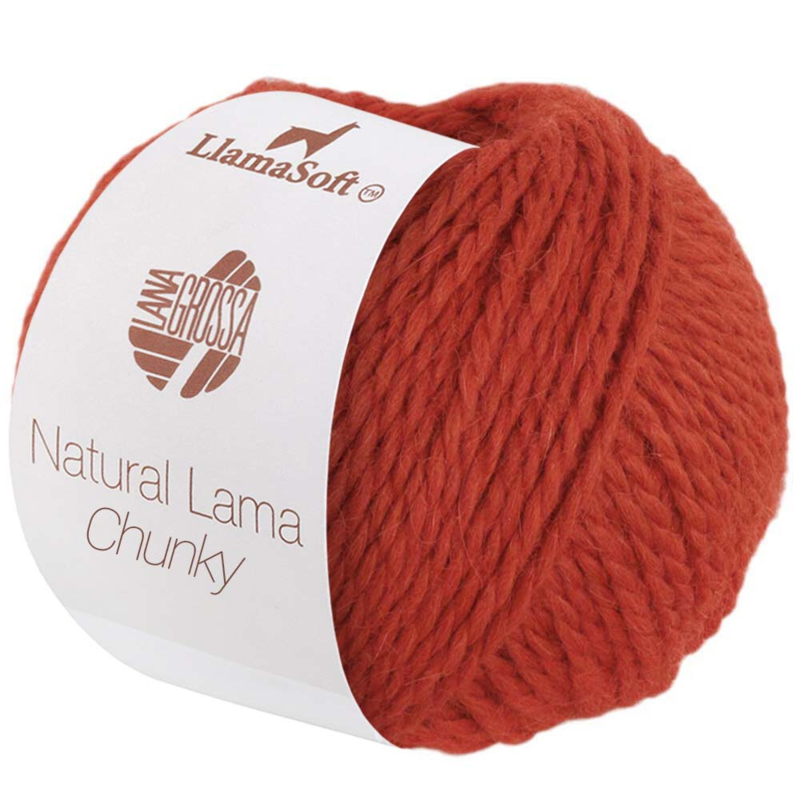 Natural Lama Chunky 04 Naranja óxido