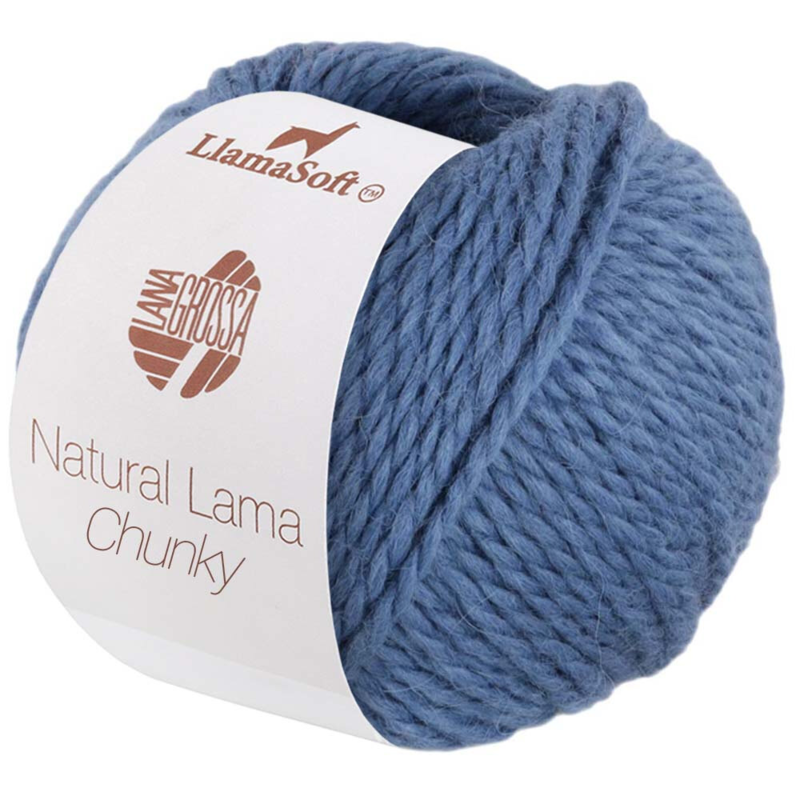 Natural Lama Chunky 05 Azul paloma