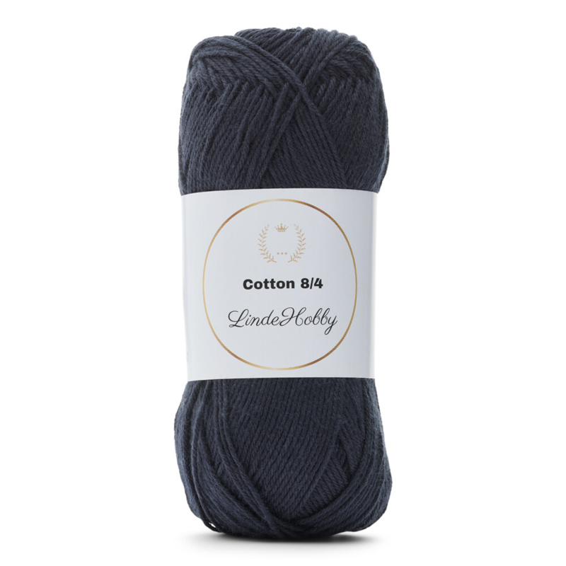 LindeHobby Cotton 8/4 015 Blue Navy
