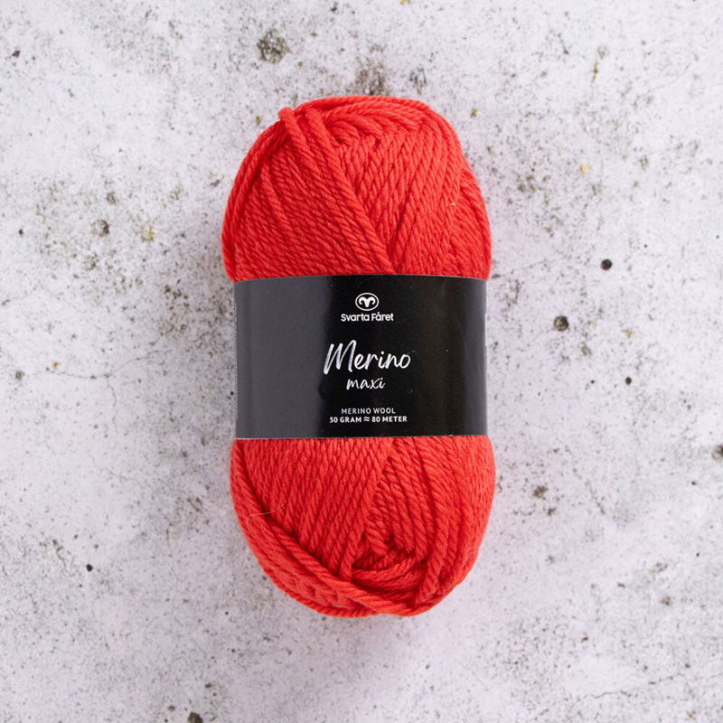 Svarta Fåret Merino Maxi 22 Gallo rojo