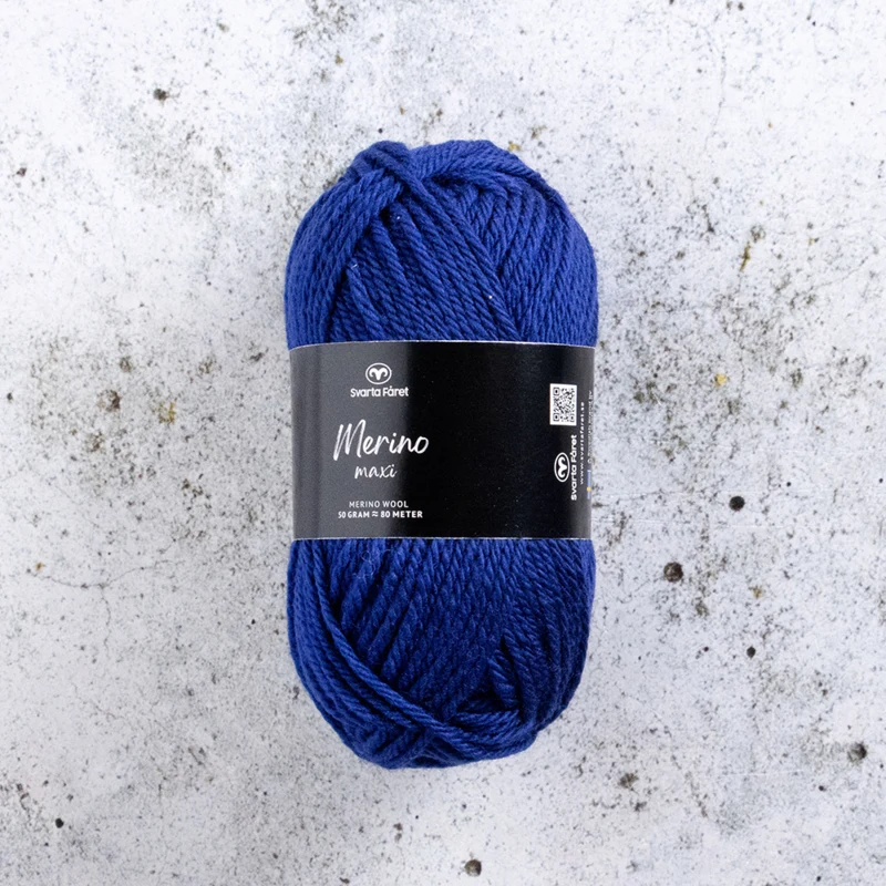 Svarta Fåret Merino Maxi 32 Marca medianoche