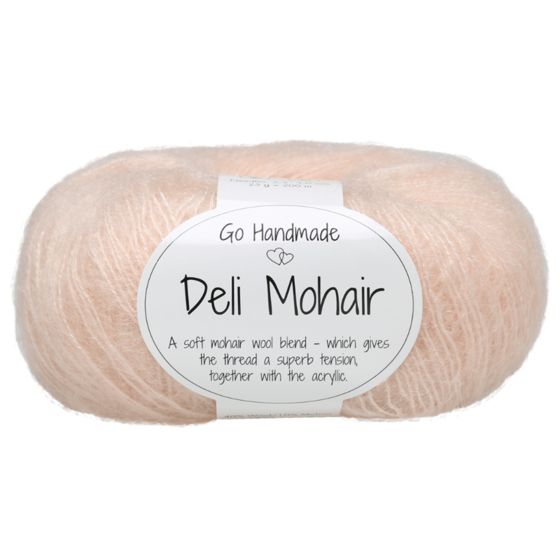 Go Handmade Deli Mohair 89 Rosa