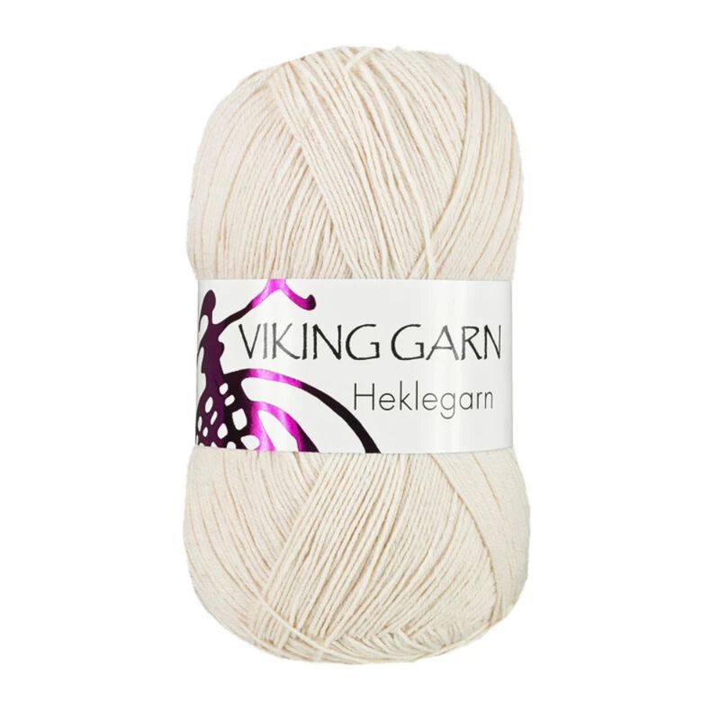 Viking Heklegarn 12/4 801 Blanco natural