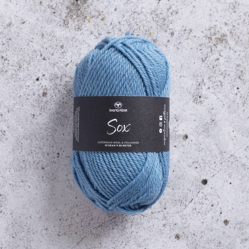 Svarta Fåret Sox 50 g 268 Azul ligero