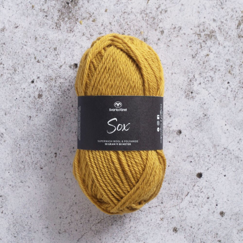 Svarta Fåret Sox 50 g 234 Amarillo mostaza