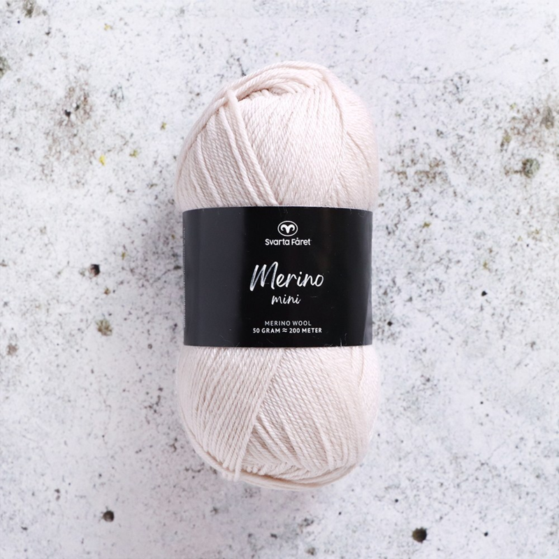 Svarta Fåret Merino Mini 00 Crema de cannoli