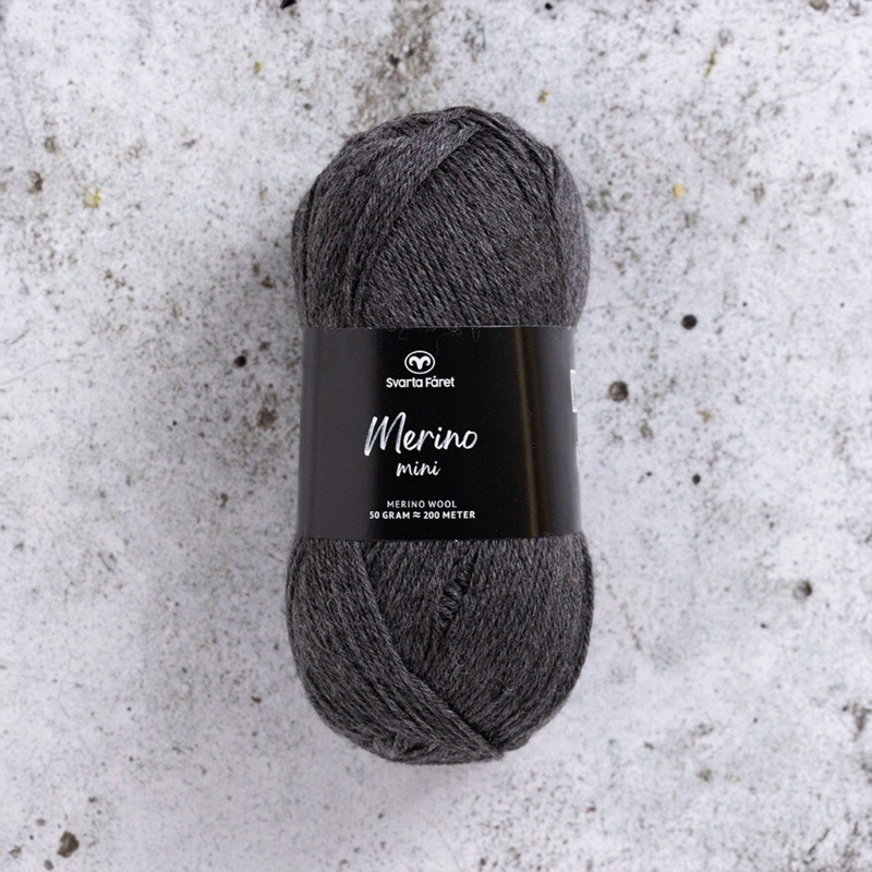 Svarta Fåret Merino Mini 24 Gris de pastor