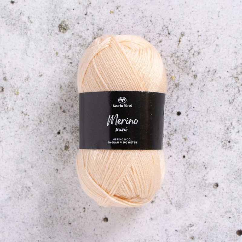 Svarta Fåret Merino Mini 07 Nuez de macadamia