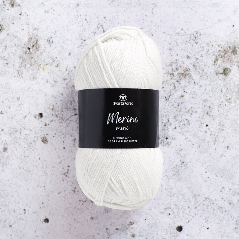 Svarta Fåret Merino Mini 30 Blanco nieve