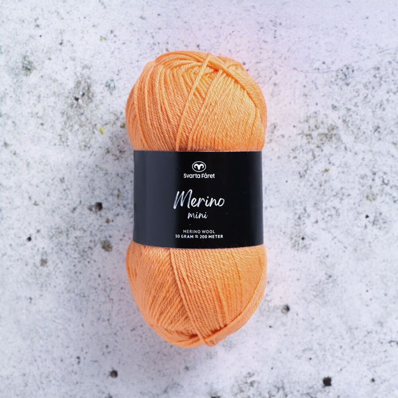 Svarta Fåret Merino Mini 14 Melón cantalupo