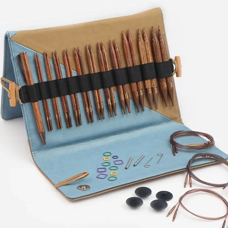 KnitPro Ginger Normal Agujas Circulares Intercambiables Set, Grande, 13 cm