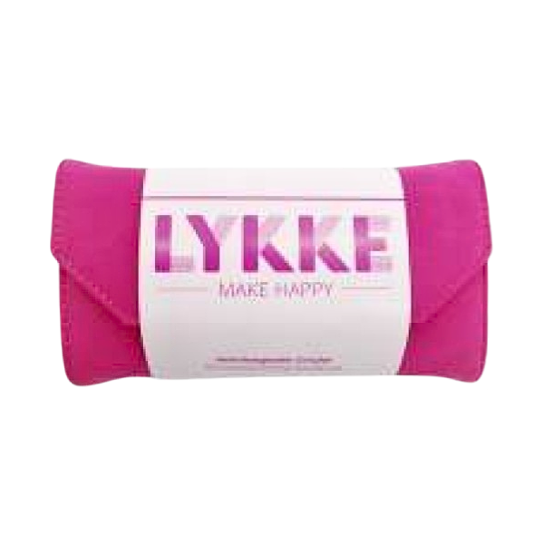 LYKKE Juegos de Agujas Intercambiables Circulares Blush, Fucsia, 9 cm