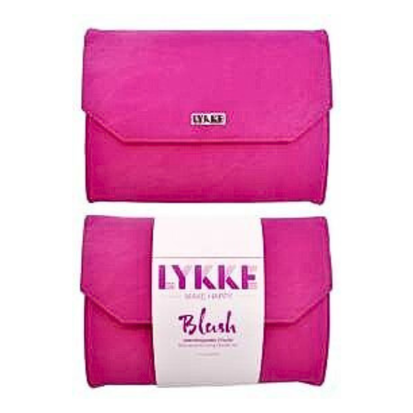 LYKKE Set de Agujas Intercambiables Circulares Blush, Fuchsia, 13 cm