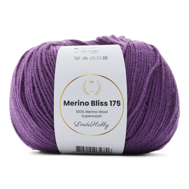 LindeHobby Merino Bliss 175 33 Sueño violeta